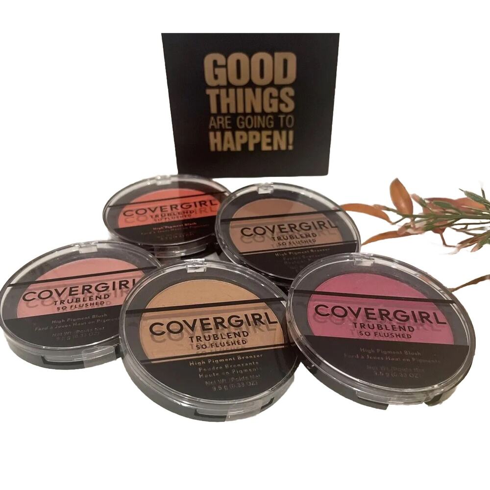 Covergirl Trublend So Flushed High Pigment Blush And Bronzer ~Choose Your Colors